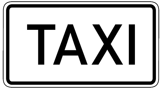 Image of Taxi Sign