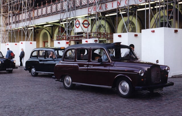 Image of Black Cabs in London