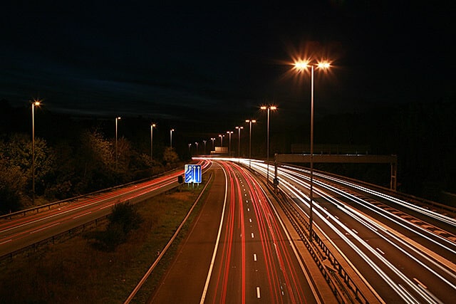 Image of Motorway at Night